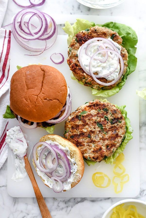 Healthy, delicious Turkey buger