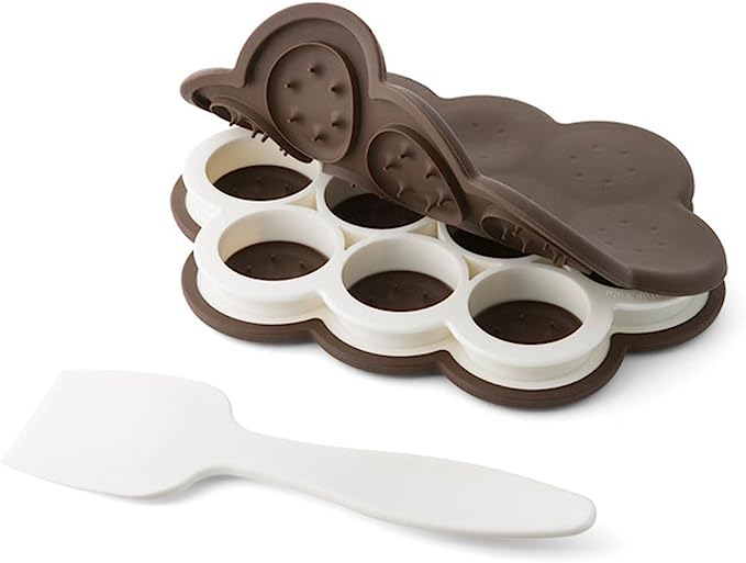Chef'n SweetSpot Mini Ice Cream Sandwich Maker (Fudge/Coconut), Standard, Small