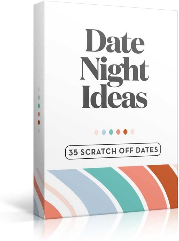 Romantic Couples Gift - Fun & Adventurous Date Night Box - Scratch Off Card Game with Exciting Date Ideas for Couple: Girlfriend, Boyfriend, Newlywed, Wife or Husband.