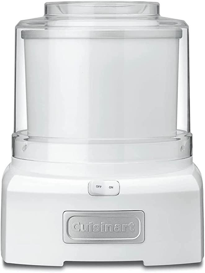 Cuisinart Ice Cream Maker Machine, 1.5 Quart Sorbet, Frozen Yogurt Maker, Double Insulated, White, ICE-21P1
Visit the Cuisinart Store