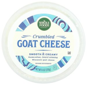 365 By Whole Foods Market, Goat Cheese Crumbles, 6 Ounce