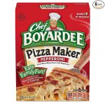 Chef Boyardee Pepperoni Pizza Maker, 31.85 Oz, 6 Pack