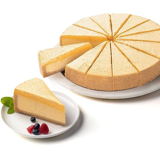 DAVID'S COOKIES Pumpkin Cheesecake | Freshly Baked Gourmet Cheesecake Made With Simple and Fresh Ingredients, Ideal Gift This Holiday Season - Pre-Sliced 14 Pieces Pumpkin Spice Cheesecake - 10 Inches#PumpkinCheesecakeDay
