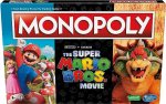 Monopoly The Super Mario Bros. Movie Edition Kids Board Game, Family Games for Super Mario Fans, Includes Bowser Token, Ages 8+#PlayMonopolyDay