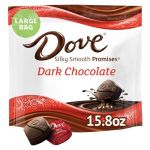 DOVE PROMISES Valentine's Day Individually Wrapped Dark Chocolate Candy Assortment, 15.8 oz Bag
#NationalDarkChocolateDay