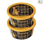 Harvey's Hot Butter Rum Batter Non Alcoholic Hot Toddy Mix 11 oz Tub (2 Pack)#HotButteredRumDay