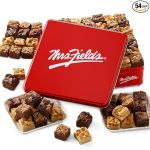 Mrs. Fields - Signature Brownie Bites Tin, Assorted with 54 Brownie Bites in our 3 Signature Flavors (54 count)#BlondeBrownieDay