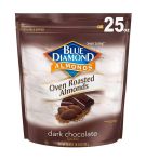 Blue Diamond Almonds Oven Roasted Dark Chocolate Flavored Snack Nuts, 25 Oz Resealable Bag
#NationalDarkChocolateDay
