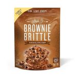 Sheila G's Brownie Brittle – Original Chocolate Chip Thin and Crispy Sweet Snacks, Family Size (Pack of 1, 14 oz), Rich Gourmet Brownie Bites Dessert#BlondeBrownieDay