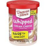 Duncan Hines Whipped Cream Cheese Frosting
 #CreamCheeseBrownieDay