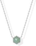 PAVOI 14K Gold Plated Gemstone Pendant Necklace | Dainty Chain Necklaces for Women | Amethyst, Green Fluorite, Labradorite, Rose Quartz Gemstone Pendants#NationalJewelDay