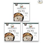 A Blend Above Everything Bagel Dip Mix, 3 Packs, 1 oz. Each, Makes 16 Ounces, Gluten-Free, No MSG, All Natural, No Preservatives, Vegan Friendly, Keto Friendly, Vegetable Dip, Chip Dip, Low Carb, Easy to Make#NationalChipAndDipDay