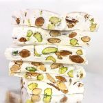 Andy Anand Mixed Nut Soft Brittle, Nougat, Turron Made With Wildflower Honey, Taste In Every Bite, Made in Europe, Slowly Savor With A Luxuriously Creamy Feel, Gluten Free 7 Oz#NationalNougatDay