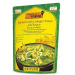 Kitchens Of India Ready To Eat Palak Paneer, Spinach & Cottage Cheese, 10-Ounce Boxes (Pack of 6)#NationalSpinachDay