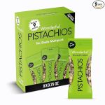 Wonderful Pistachios No Shells, Roasted & Salted Nuts, 0.75 Ounce Bags (Pack of 9), Protein Snack, Carb-Friendly, Gluten Free, On-the-go, Individually Wrapped Snack
#PackYourLunchDay