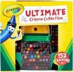 Crayola Ultimate Crayon Box Collection (152ct), Bulk Kids Crayon Caddy, Classic & Glitter Crayons for Classrooms, Easter Gift#NationalCrayonDay