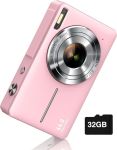Digital Camera, FHD 1080P Camera, Digital Point and Shoot Camera with 16X Zoom Anti Shake#NationalPhotographyMonth
