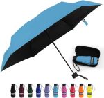 Yoobure Small Mini Umbrella with Case Light Compact Design Perfect for Travel Lightweight Portable Parasol Outdoor Sun&Rain Umbrellas#WannaGetAwayDay