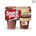 Snack Pack Milk Chocolate and Chocolate Fudge/Milk Chocolate Pudding, 4 Count Pudding Cups#NationalChocolatePuddingDay