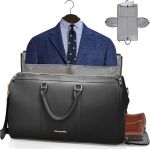 Suit Bag, Garment Bags for Hanging Clothes Travel, Garment Bag Duffle Bag Combo for Men and Women, Convertible Garment Travel Bag, Black Cary On Suit Travel Bag for Wardrobe and Dresses
#WannaGetAwayDay