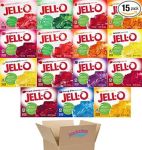 Gelatin Variety Pack, 15 Different Flavors#EatYourJelloDay