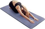 MICRODRY Deluxe Fitness Exercise Yoga Mat for Home & Gym, Extra Thick for High Impact Training, Multi Layered Skid Resistant Surface, Odor Neutralizing with Carrying Strap#WellnessMonth#Wellfie