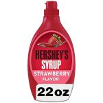 HERSHEY'S Strawberry Syrup Bottle, 22 Oz
#StrawberrySundaeDay