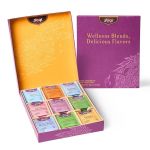 Favorites Yogi Tea Organic Sampler Gift Box - Assorted Delicious Wellness Teas - 9 Herbal, Green & Black Teas - Tea Gift Set & Variety Pack (45 Tea Bags)#WellnessMonth#Wellfie