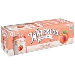 Waterloo Sparkling Water, Peach Naturally Flavored, 12 Fl Oz Cans (Pack of 12) – Zero Calories and Zero Sugar or Sweeteners of Any Kind#NationalPeachDay
