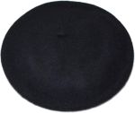 Women French Wool Beret Hats - Solid Color Classic Beanie Winter Cap#NationalFallHatMonth
