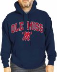 Campus Colors Long Sleeves NCAA Adult Arch & Logo Gameday Unisex Hooded Sweatshirt#CollegeColorsDay