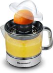 Elite Gourmet ETS623 BPA-Free Electric Citrus Juicer, Compact, Large Volume, Pulp Control, Oranges, Lemons, Limes, Grapefruits with Easy Pour Spout, 24oz, Black/Stainless Steel#NationalLemonJuiceDay
