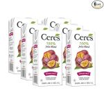 Ceres 100% All Natural Pure Fruit Juice Blend - Delicious Passion Fruit Edition - Rich in Vitamin C, No Added Sugar or Preservatives, Cholesterol Free, Gluten Free - 33.8 FL OZ (Pack of 6)#NatinalPassionFruitDay