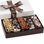 Chocolate Biscotti Gift Basket, 5 Gourmet Chocolate Cookies Gift Box, Prime Gifts for Food Delivery Ideas for Women Men Grandma Teachers#NationalThoughtfulDay