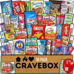 CRAVEBOX Snack Box (50 Count) Halloween Variety Pack Gift Care Package Basket Adult Kid Guy Girl Women Men Birthday College Student Office Back to School
#NationalThoughtfulDay
