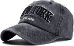 Baseball Hat New-York Distressed-Adjustable-Strapback - Washed Twill Dad Hat Unisex#NationalNewYorkDay