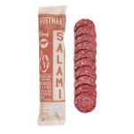Foustman's Salami Beef Artisanal, Nitrate-Free, Naturally Uncured, Gluten-Free, Dairy-Free, No Pork, 8 Oz Sticks#NationalSalamiDay