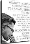 BncYl Vince Lombardi Inspirational Quote Poster Canvas Printing Modern Home Office Living Room Bedroom Gift Decoration Wall Art