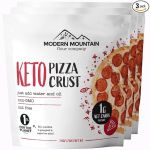 Keto Pizza Crust - Low Carb and Keto Friendly - Only 1g Net Carbs - Incredible Taste and Texture - Zero Sugar - Just Add Water and Oil - Keto Has Never Been So Easy - Keto Food - No Almond Flour (7.6oz Mix) (3-Pack)
#NationalCheesePizzaDay