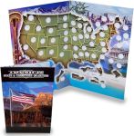 State Quarter Collection Book Folder Map#NationalStatesandCapitalsDay