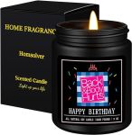 Homsolver Birthday Gifts for Men Dad Boyfriend Husband Teacher Best Friend Birthday Gift Ideas, Funny Birthday Gifts for Him,Happy Birthday Candles#Octoberbirthdays#birthdaygiftidea#birthday#october
