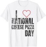 I Love National Cheese Pizza Day Shirt#NationalCheesePizzaDay