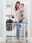 Regalo Easy Step 38.5-Inch Extra Wide Walk Thru Baby Gate, White Original version#BabySafetyMonth