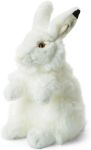 WWF WWF14574 Plush Collection World Wildlife Fund Bunny Plush Snow Rabbit, Realistically Designed Plush Toy, Approx. 24 cm Tall and Wonderfully Soft, Multi-Coloured#NationalWildlifeDay