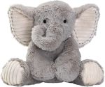 Lambs & Ivy Jungle Safari Gray Plush Elephant Stuffed Animal Toy Plushie - Jett#ElephantAppreciationDay