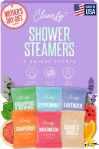 Cleverfy Shower Steamers Aromatherapy - Mother’s Day Gifts for Mom, Wife, Grandma - 30th, 40th, 50th & 60th Birthday Gifts for Women, Her, Best Friend,...