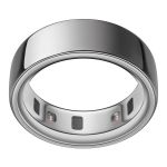 Oura Ring 4, Silver, Size 9, Smart Wearable, Sleep, Fitness & Heart Rate Tracker, 8-Day Battery (Size Before You Buy)
